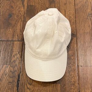 Madewell Cream Baseball Cap Dad Hat